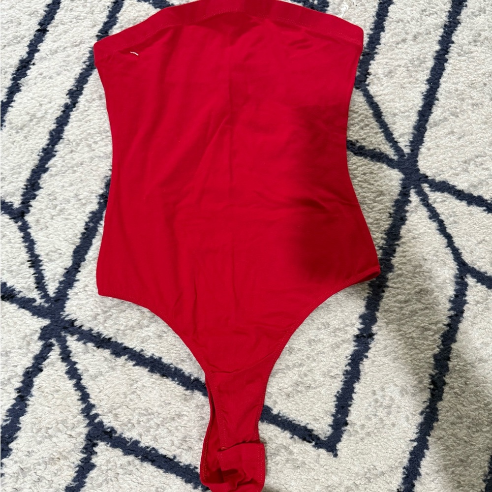 Bozzolo Vibrant Red Bodysuit